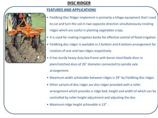 Tillage implements | PDF