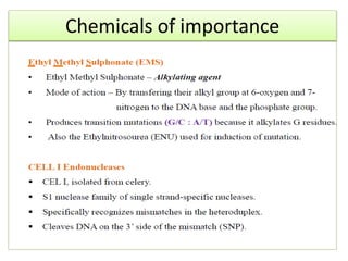 Chemicals of importance
 