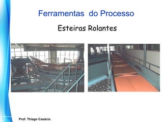 Ferramentas do Processo
                              Esteiras Rolantes




   Prof. Thiago Casácio
Prof. Mario Silvestri Filho
 