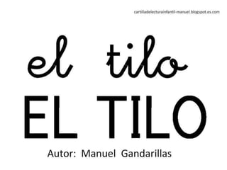 LA PLANTA DEL TILO.LECTURA Y CONOCIMIENTO DE LA NATURALEZA.