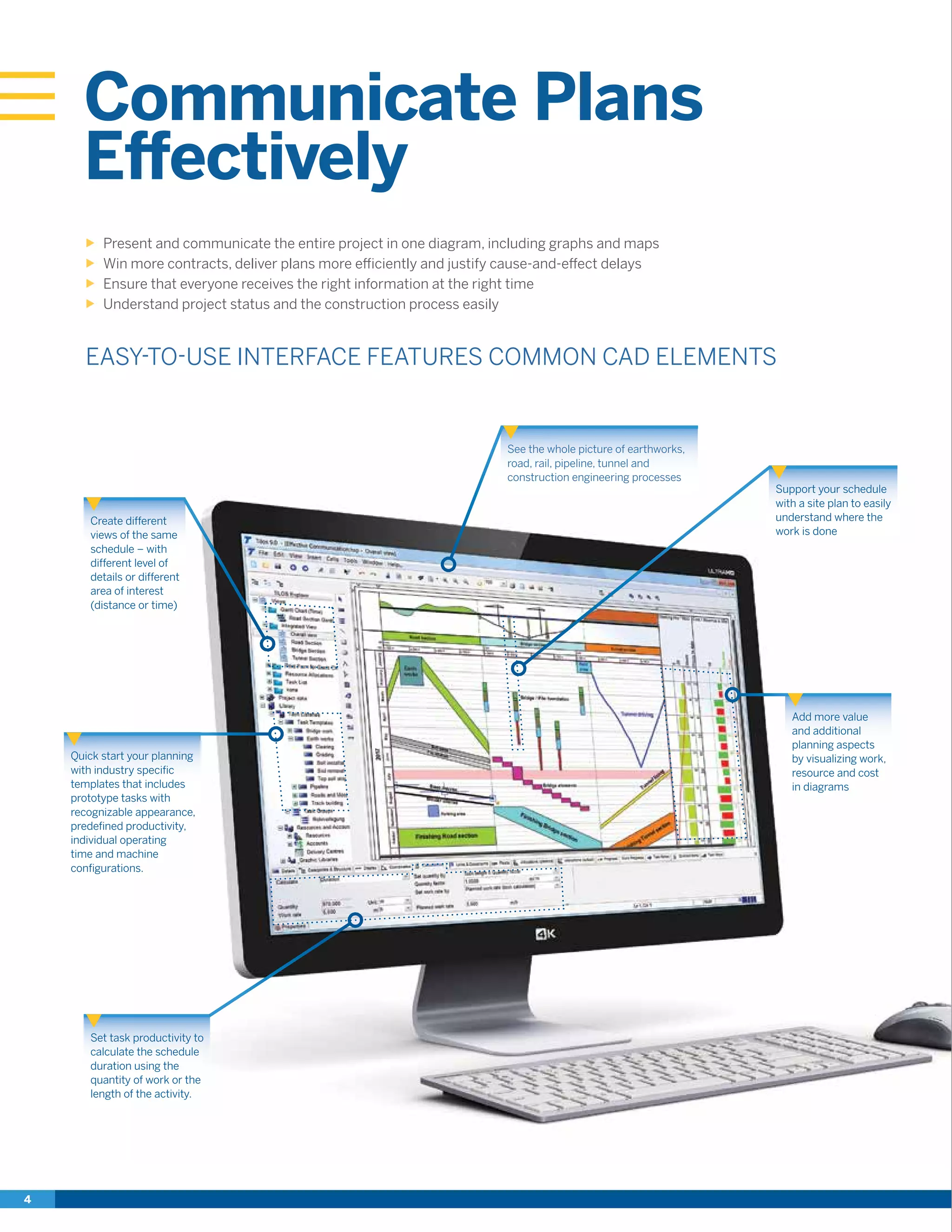 Linear Programming Software Tilos TILOS, Plan Linear Projects with Confidence | PDF