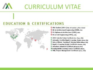 CURRICULUM VITAE
 