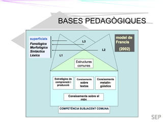 TIL TILC
BASES PEDAGÒGIQUES
TIL
 