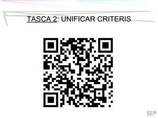 TIL
TASCA 2: UNIFICAR CRITERIS
TILC
 