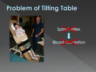 Tilting table