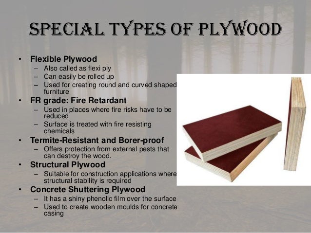 types of commercial Timber