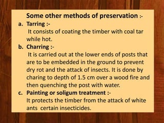 Timber Conservation Methods Timber | PDF