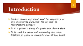 Timber and Timber Flooring | PPTX