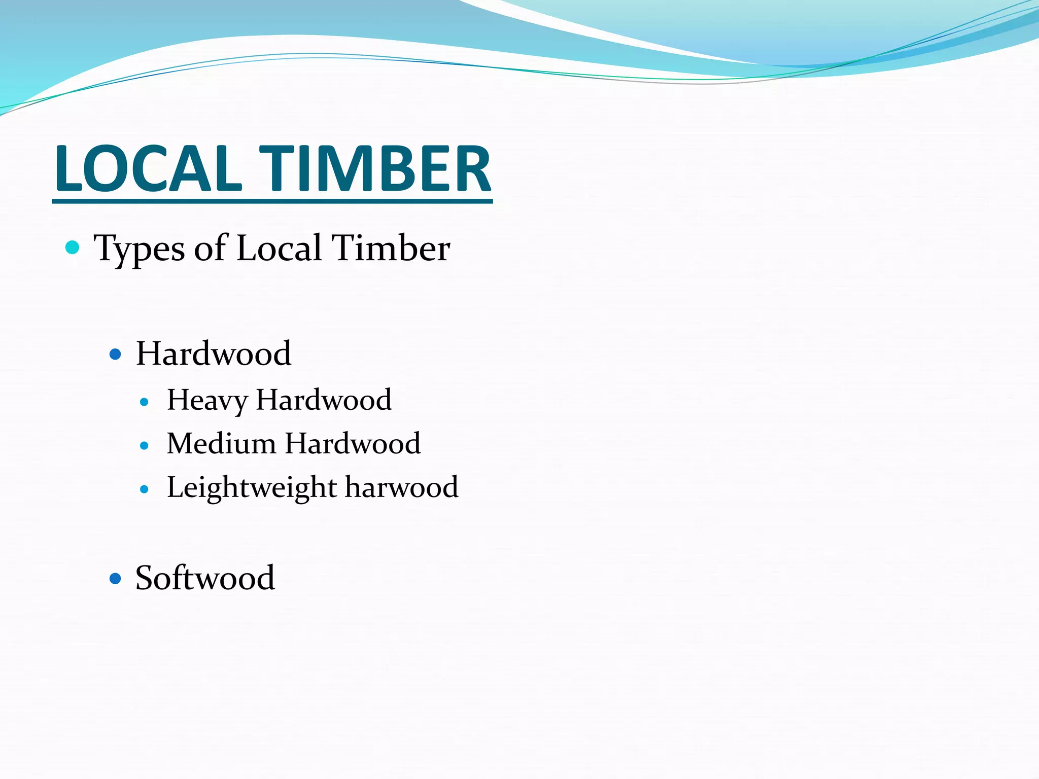 TIMBER.ppt | Woodworking | Arts and Crafts