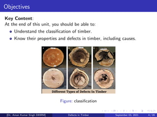 Common Defects In Timber Defects in Timber Understanding Timber Properties, Classification ...