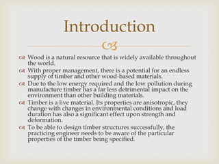 Timber structure | PPTX