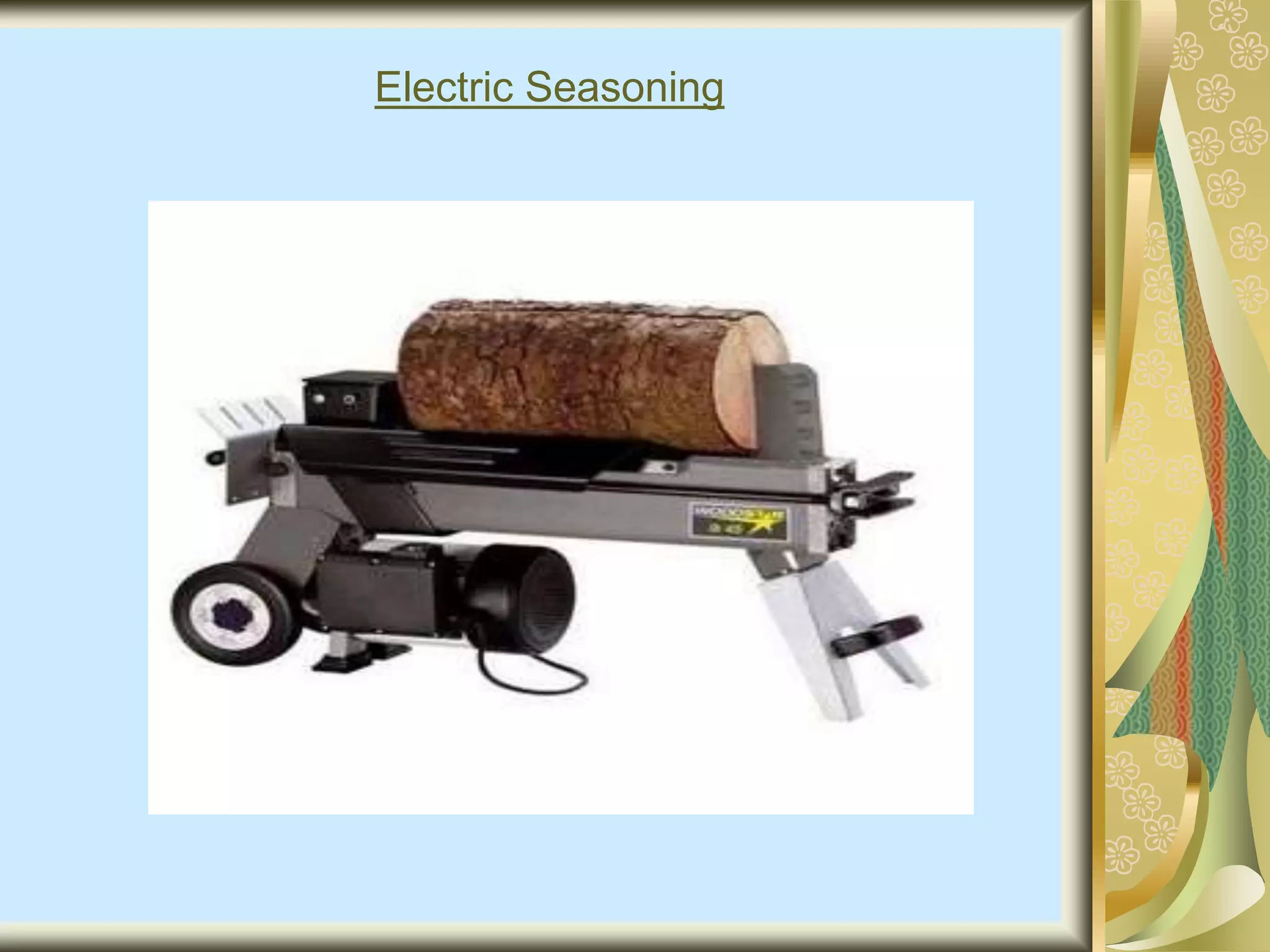 Electric Seasoning
 