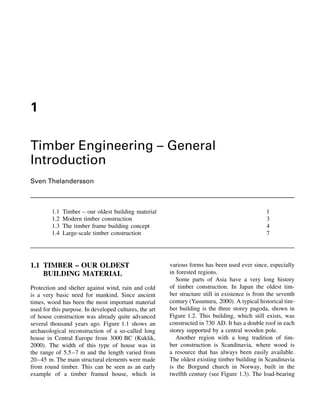 Timber construction | PDF