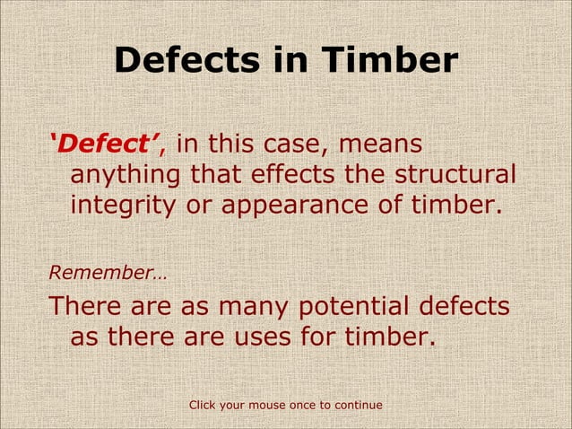 timber-defects-ppt