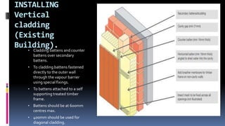 Cladding Counter Timber finishes | PPTX