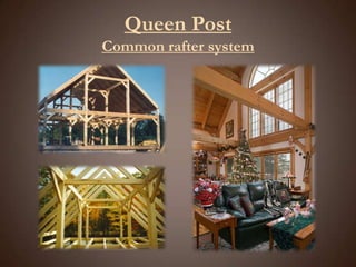 Queen PostCommon rafter system