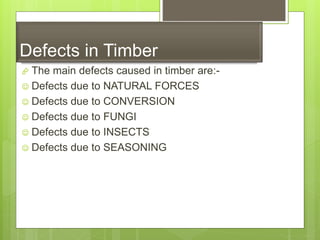 Timber interioor design diwakar kushwaha | PPTX