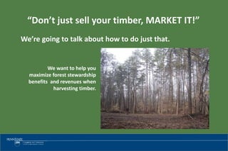 Timber Sales and Marketing | PPTX