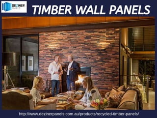 Timber wall Panles