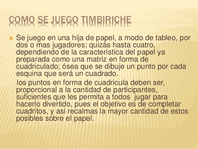 Timbiriche ppt