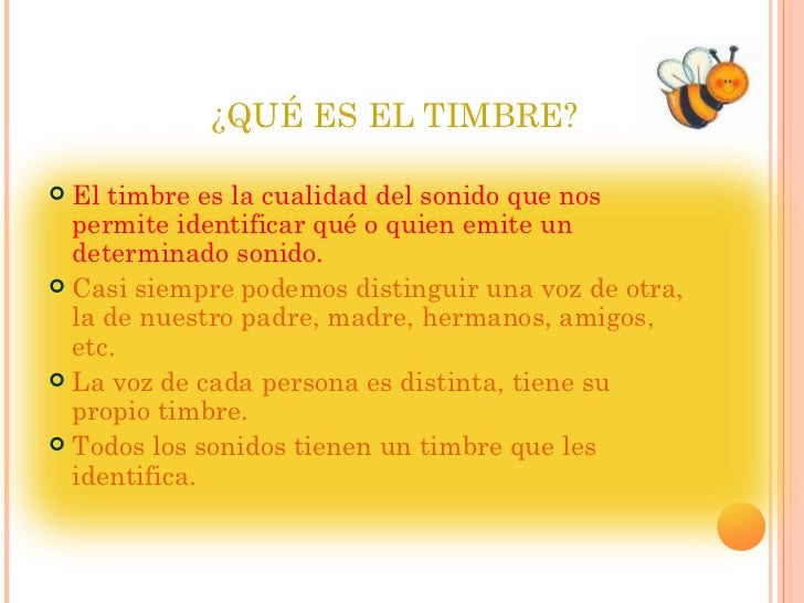 Timbre