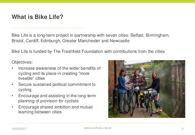 bike life sustrans