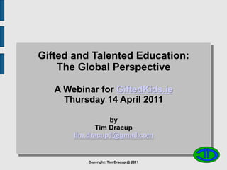 A Global Perspective on Gifted Education | PDF