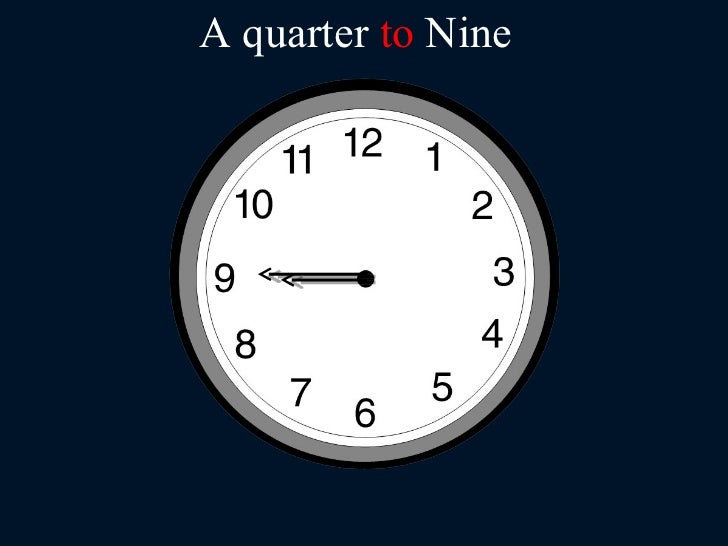 what is quarter to 7 what is quarter to 7