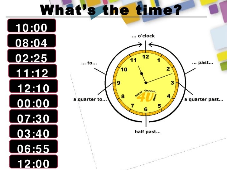 time