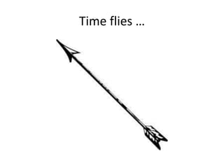 Time flies …
 