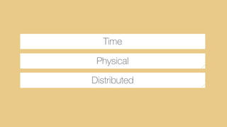 Time is the Only Hard Thing in Computer Science | PDF