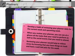 Planners
 