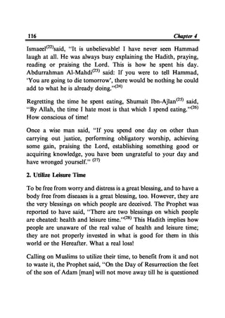 Time Management From Islamic And Administrative Perspective