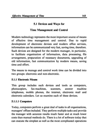 Time Management From Islamic And Administrative Perspective