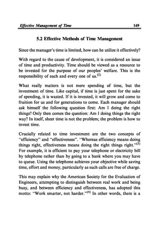 Time Management From Islamic And Administrative Perspective