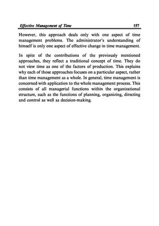 Time Management From Islamic And Administrative Perspective