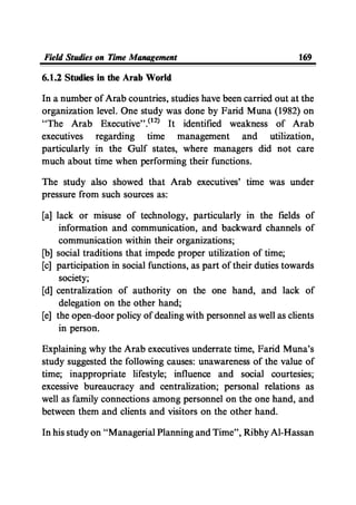 Time Management From Islamic And Administrative Perspective