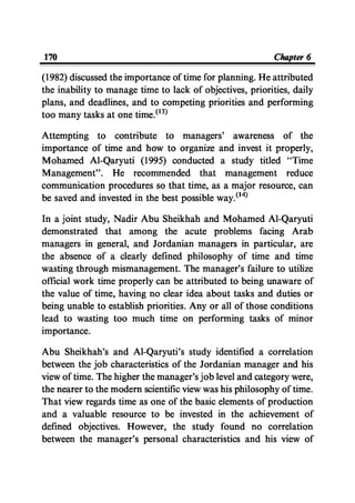 Time Management From Islamic And Administrative Perspective