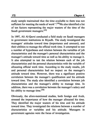 Time Management From Islamic And Administrative Perspective