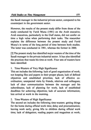 Time Management From Islamic And Administrative Perspective