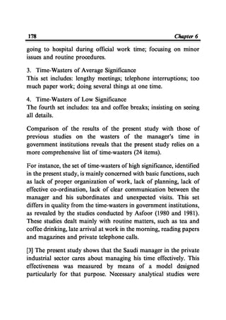 Time Management From Islamic And Administrative Perspective