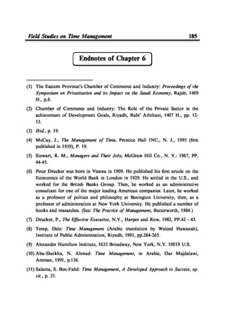 Time Management From Islamic And Administrative Perspective