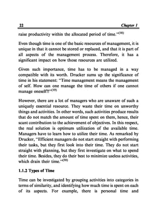 Time Management From Islamic And Administrative Perspective