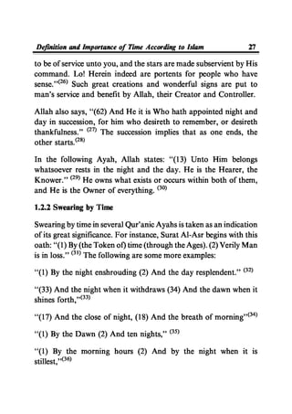 Time Management From Islamic And Administrative Perspective