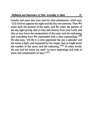 Time Management From Islamic And Administrative Perspective