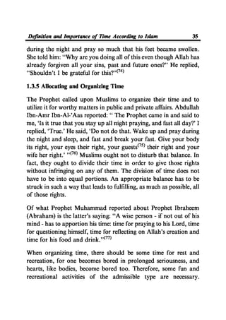 Time Management From Islamic And Administrative Perspective
