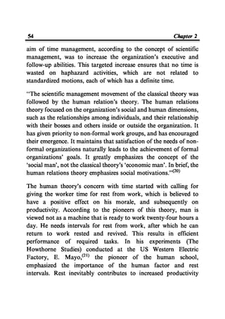 Time Management From Islamic And Administrative Perspective