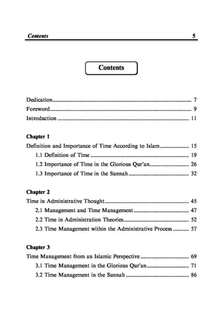 Time Management From Islamic And Administrative Perspective