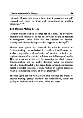 Time Management From Islamic And Administrative Perspective