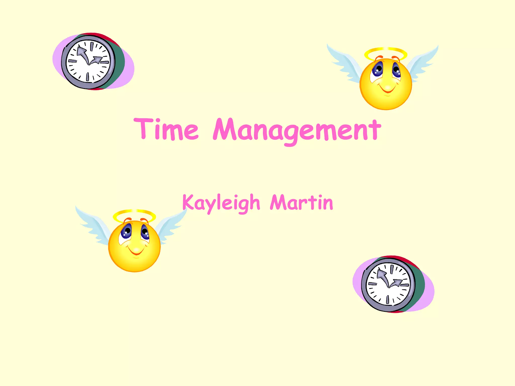 Time Management Slideshow PPT time-management-slideshow-ppt